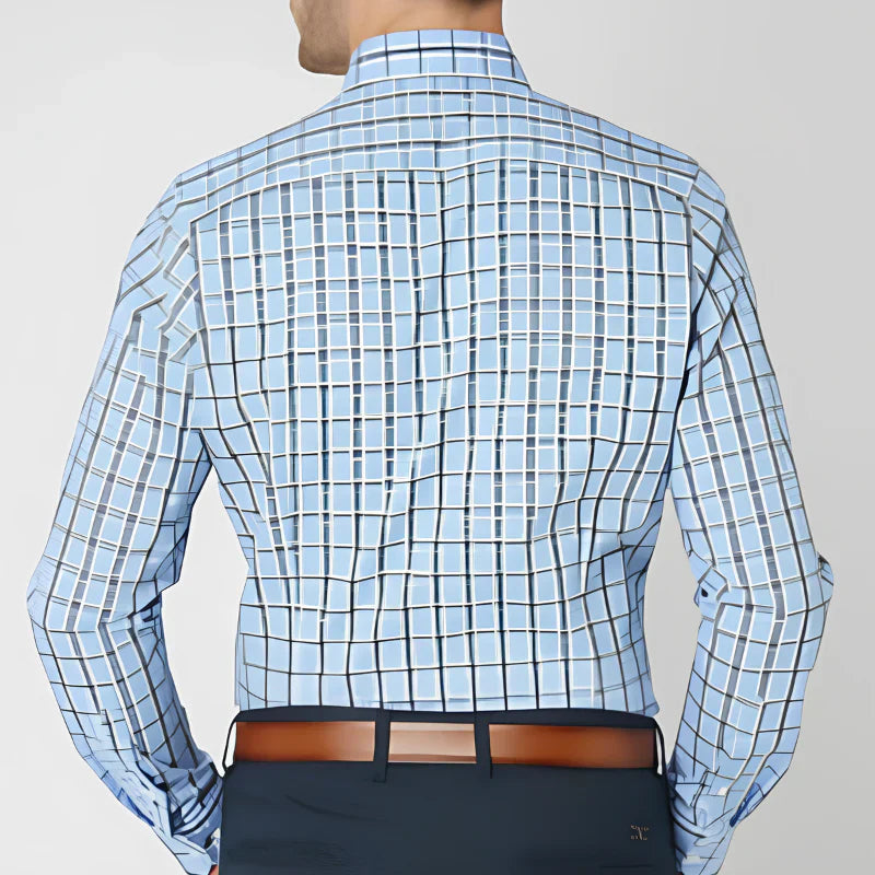Ron Long Sleeve Checked Shirt