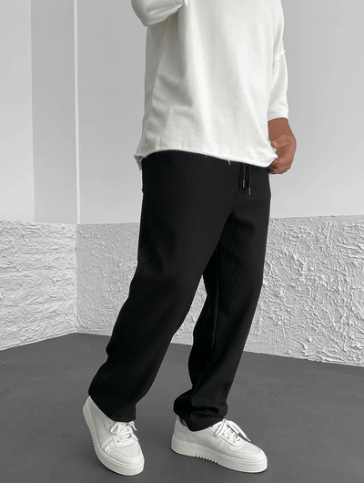 Nathan Ribbed Knit Pants