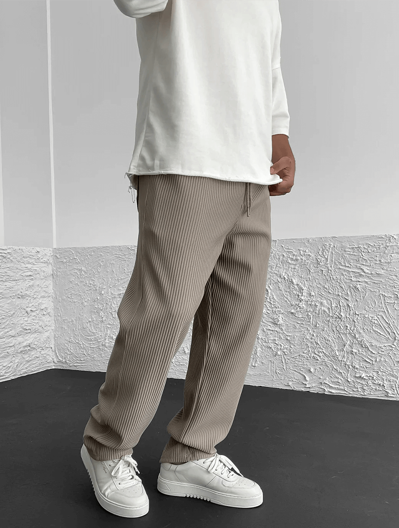 Nathan Ribbed Knit Pants