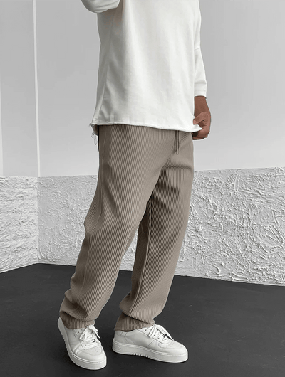 Nathan Ribbed Knit Pants