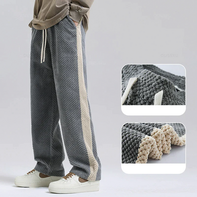 Waffle Knit Corduroy Joggers