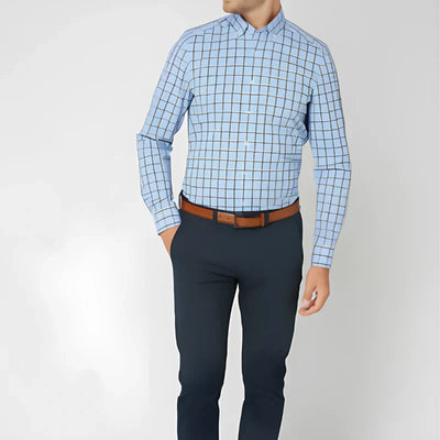 Ron Long Sleeve Checked Shirt