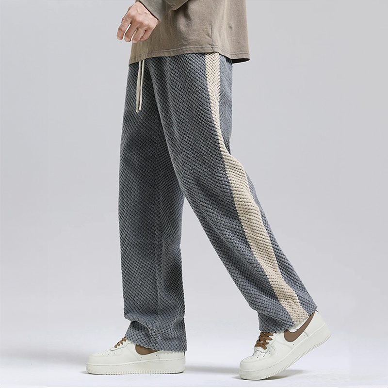 Waffle Knit Corduroy Joggers