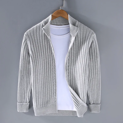 Tim Zip-Up Cardigan