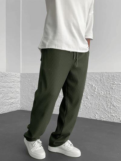 Nathan Ribbed Knit Pants