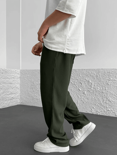 Nathan Ribbed Knit Pants