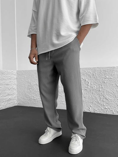 Nathan Ribbed Knit Pants