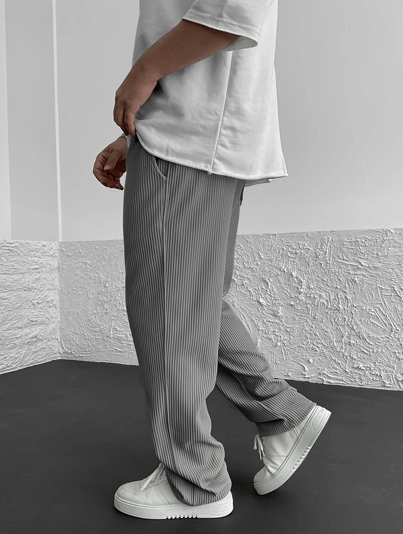 Nathan Ribbed Knit Pants