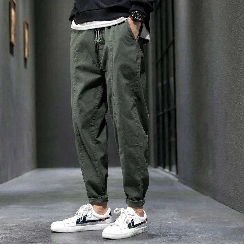 Relaxed Fit Casual Trousers