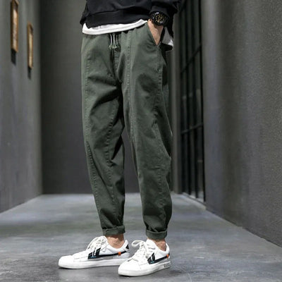 Relaxed Fit Casual Trousers