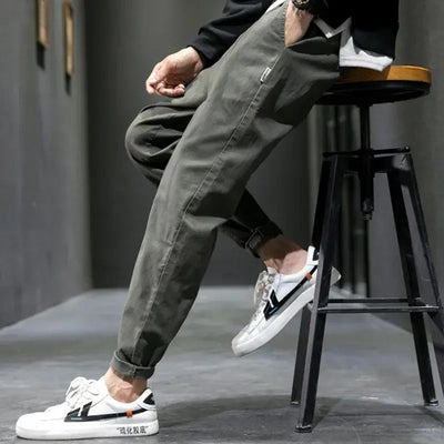 Relaxed Fit Casual Trousers