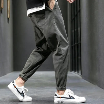 Relaxed Fit Casual Trousers