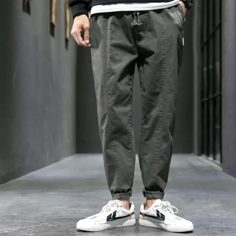 Relaxed Fit Casual Trousers