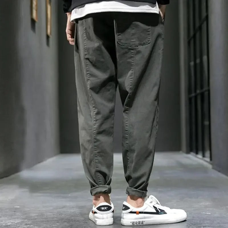 Relaxed Fit Casual Trousers