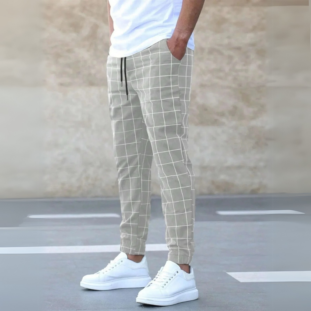 Casual Checked Jogger