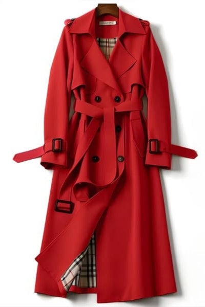 Classic Long Trench Coat