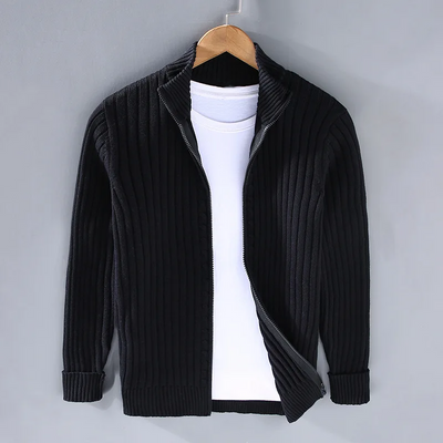 Tim Zip-Up Cardigan